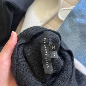 cashmere black sweater